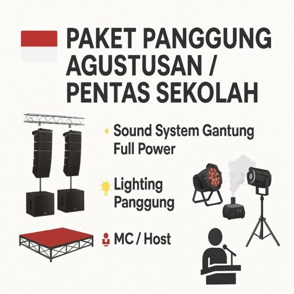 Paket Sewa Panggung Agustusan