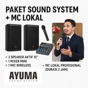 Paket Sound System MC Lokal