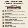 Paket Pernikahan Ekonomis Solo 300 Tamu