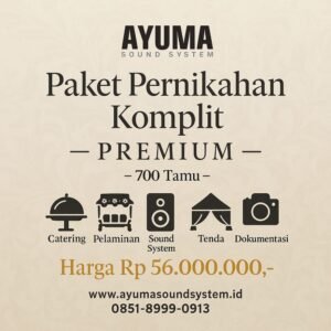 Paket Pernikahan Premium 700 Tamu